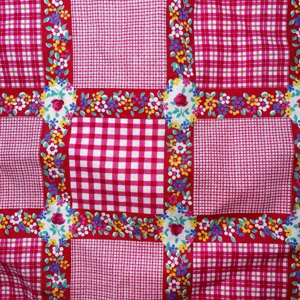 LizWear Vintage Colorful Multi Pattern Button Down Shirt with Pearl Snaps - Picture 15 of 16